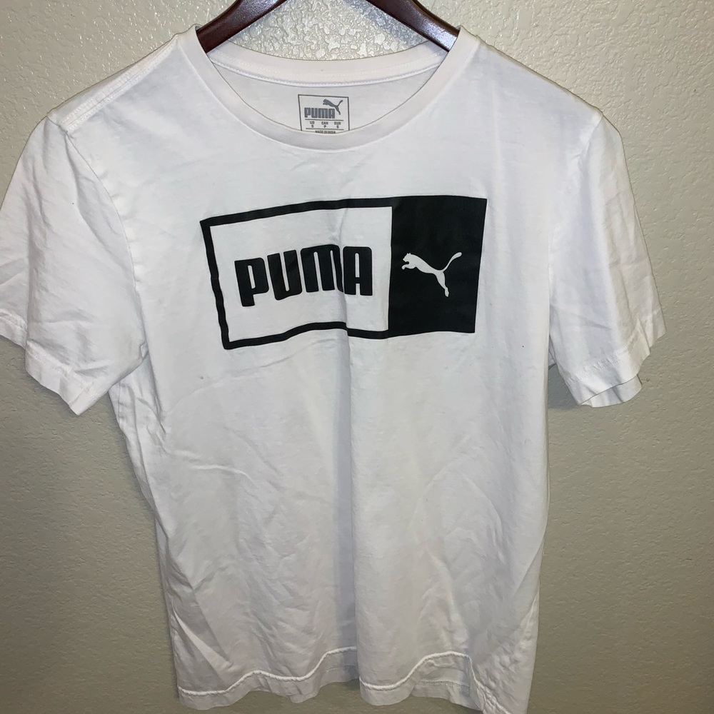 Puma unisex short sleeve cotton tee
